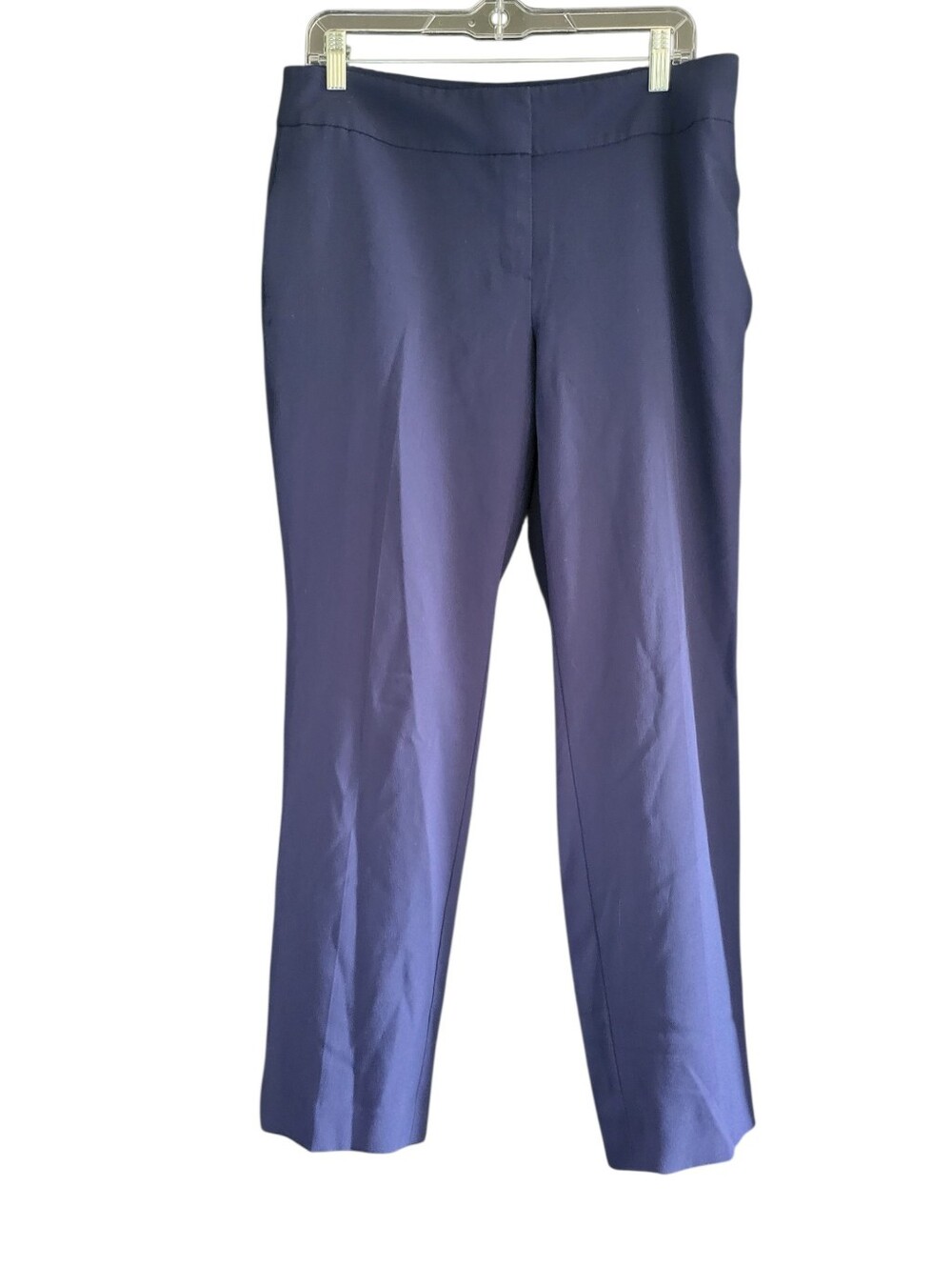 Evan Picone Black Label Straight-Leg Dress Pants Blue sz 10